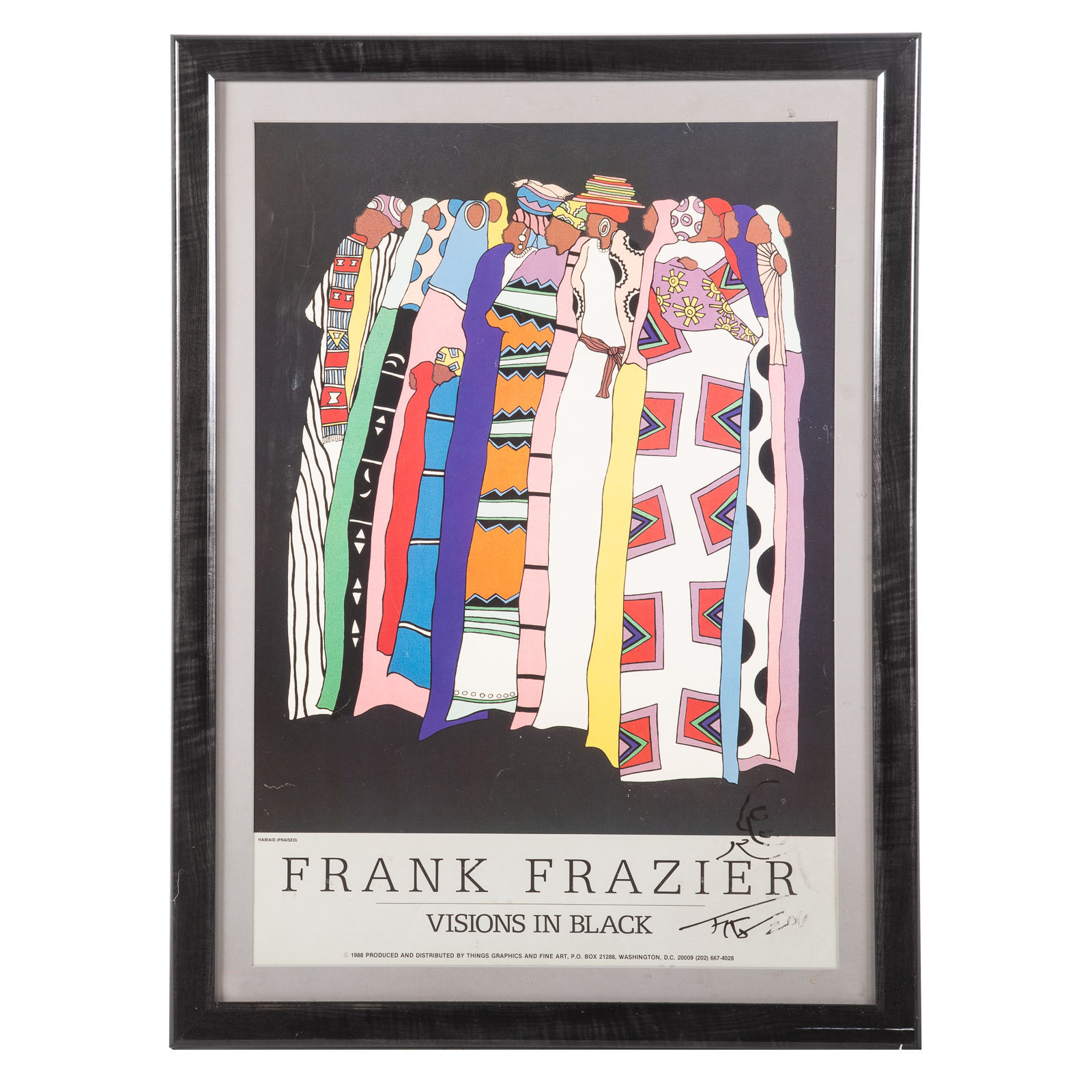 Frank Frazier. Signed Exhibition Poster | Alex Cooper - Fine Art