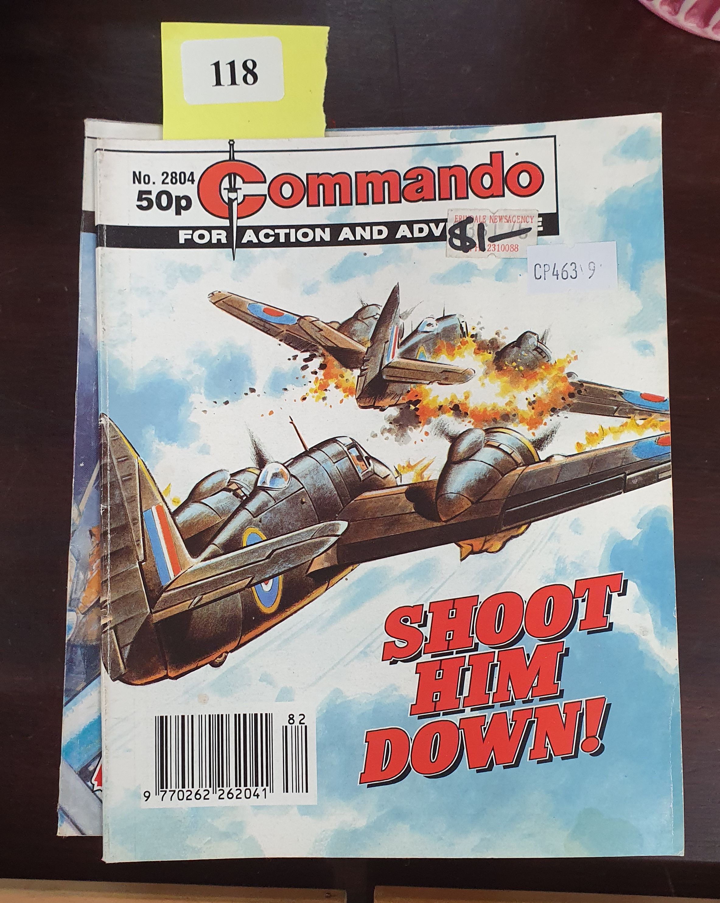 118 · 21 'COMMANDO' COMICS