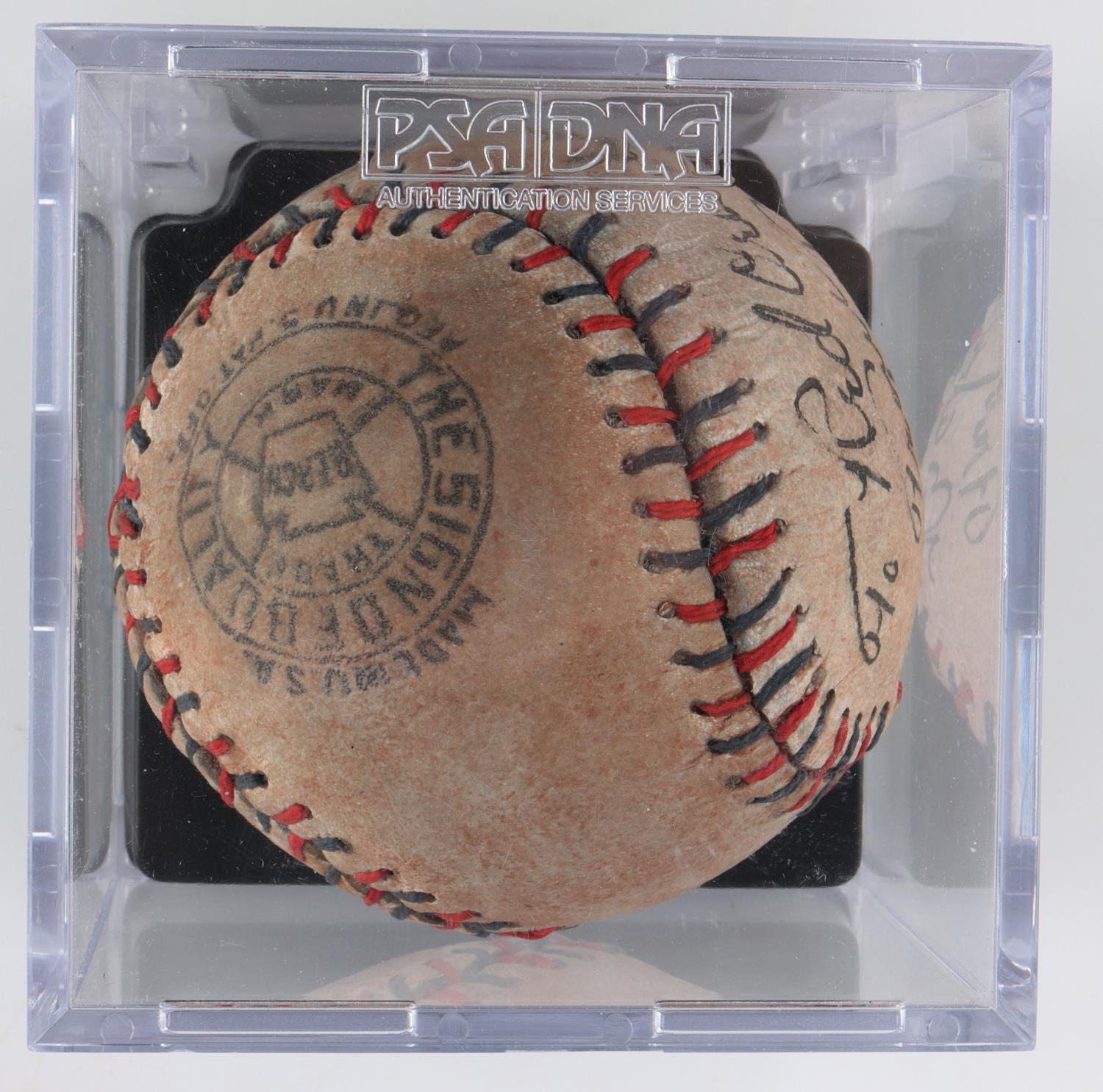 Baseball, signed by the 1927 New York Yankees