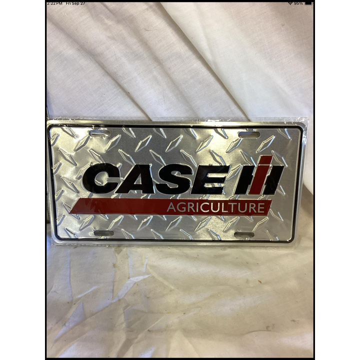 Case Agriculture 12'' x 6'' License Plate