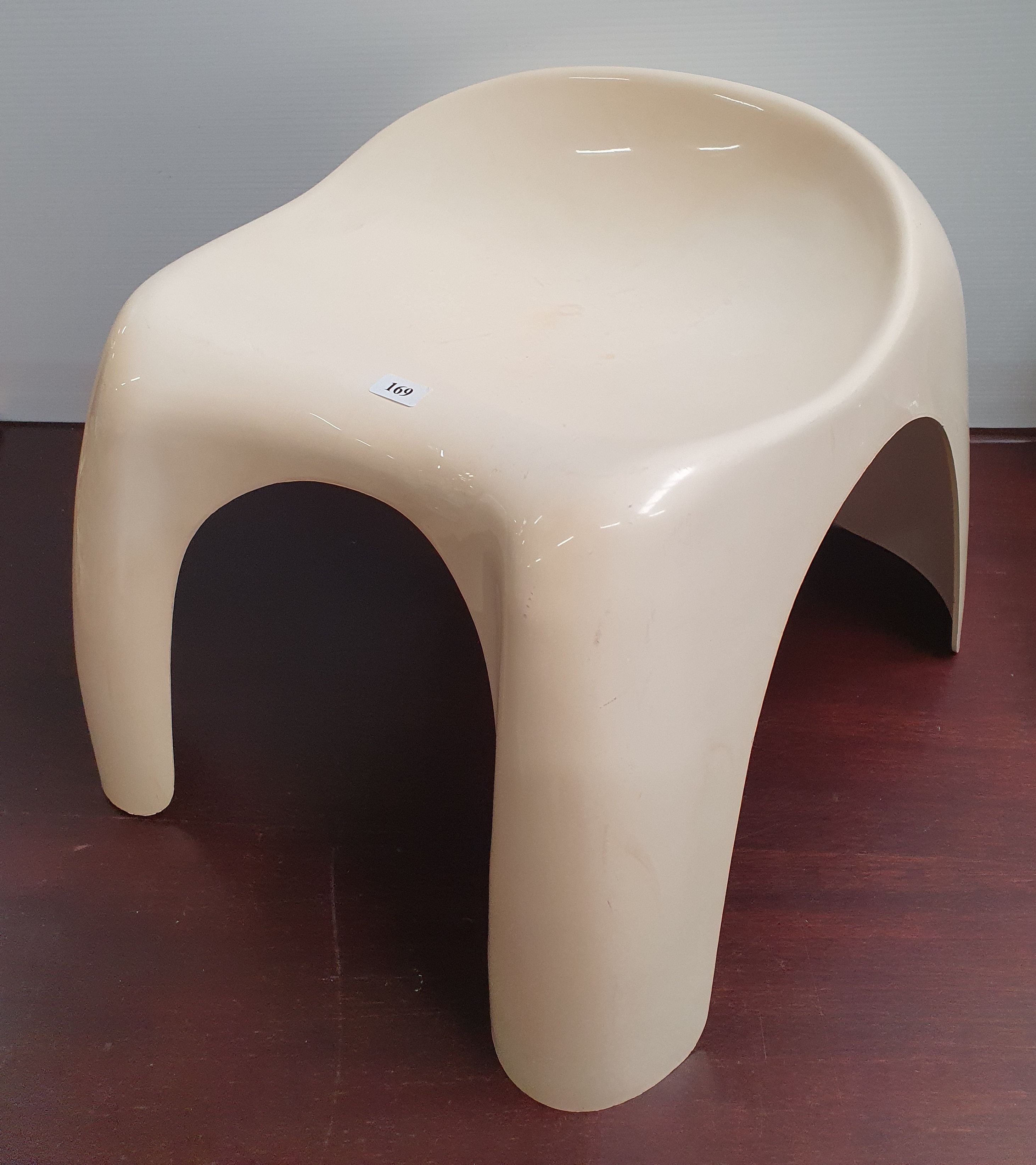 169 · A STACY DUKES 'EFEBINO' SPACE AGE STOOL