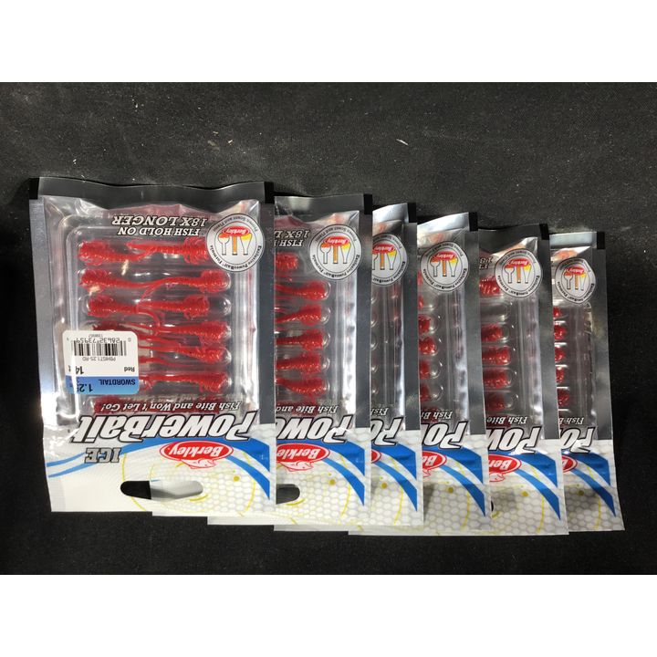 Berkley Ice Powerbait 15ct Red Swordtail