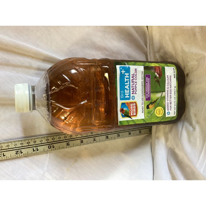 More Birds Bird Health Natural Purple Color Hummingbird Nectar- 64oz