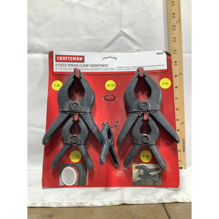 Craftsman 5pc Spring Clamp Assortment