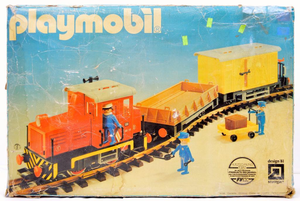 playmobil train set
