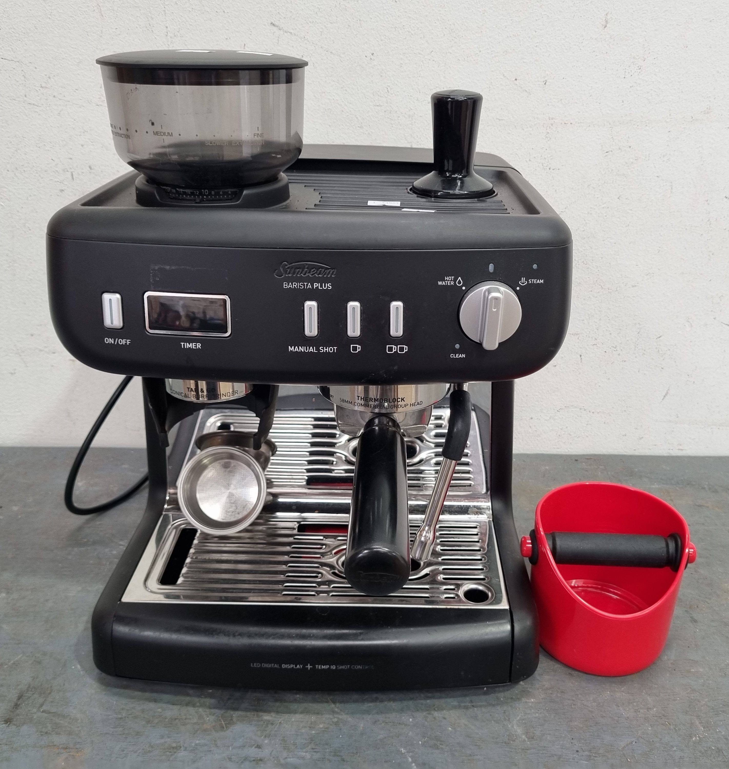 A Sunbeam Coffee Machine