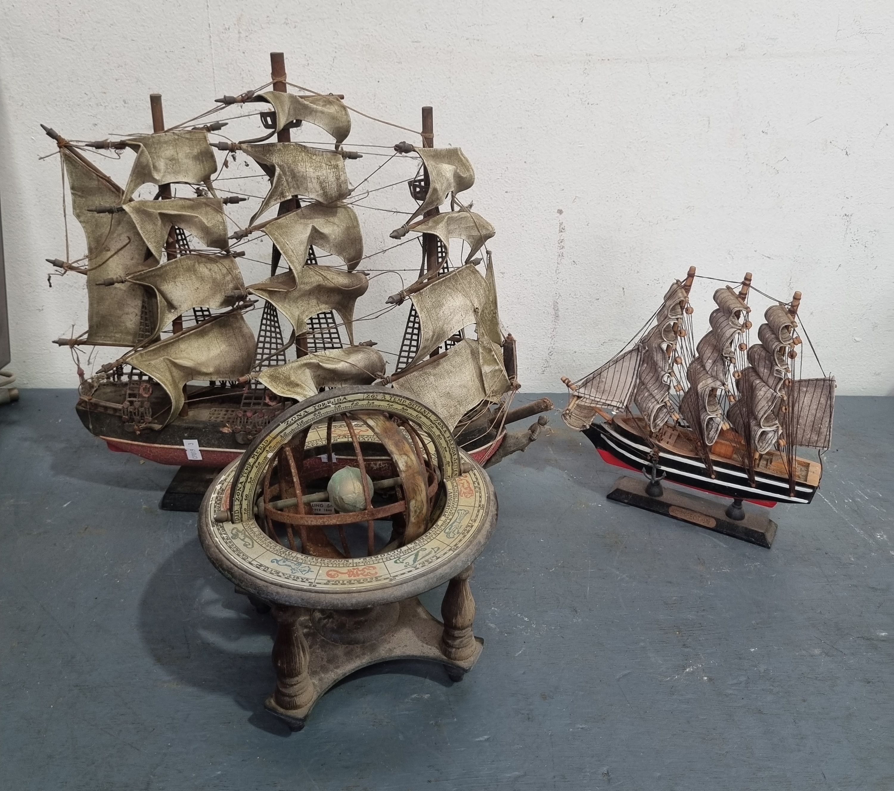 1245 · TWO VARIOUS SHIPS
