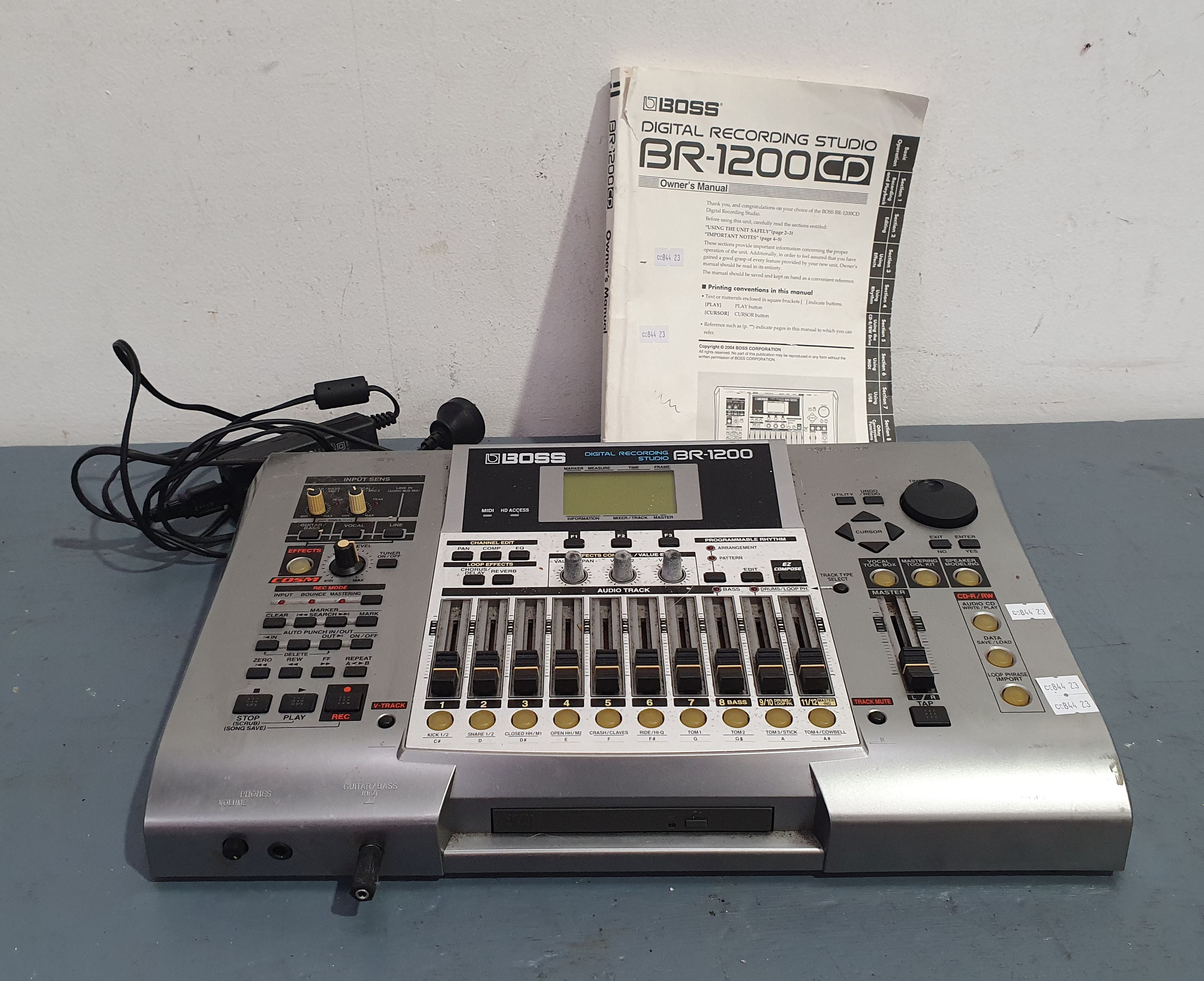 A Boss Digital Recording Studio