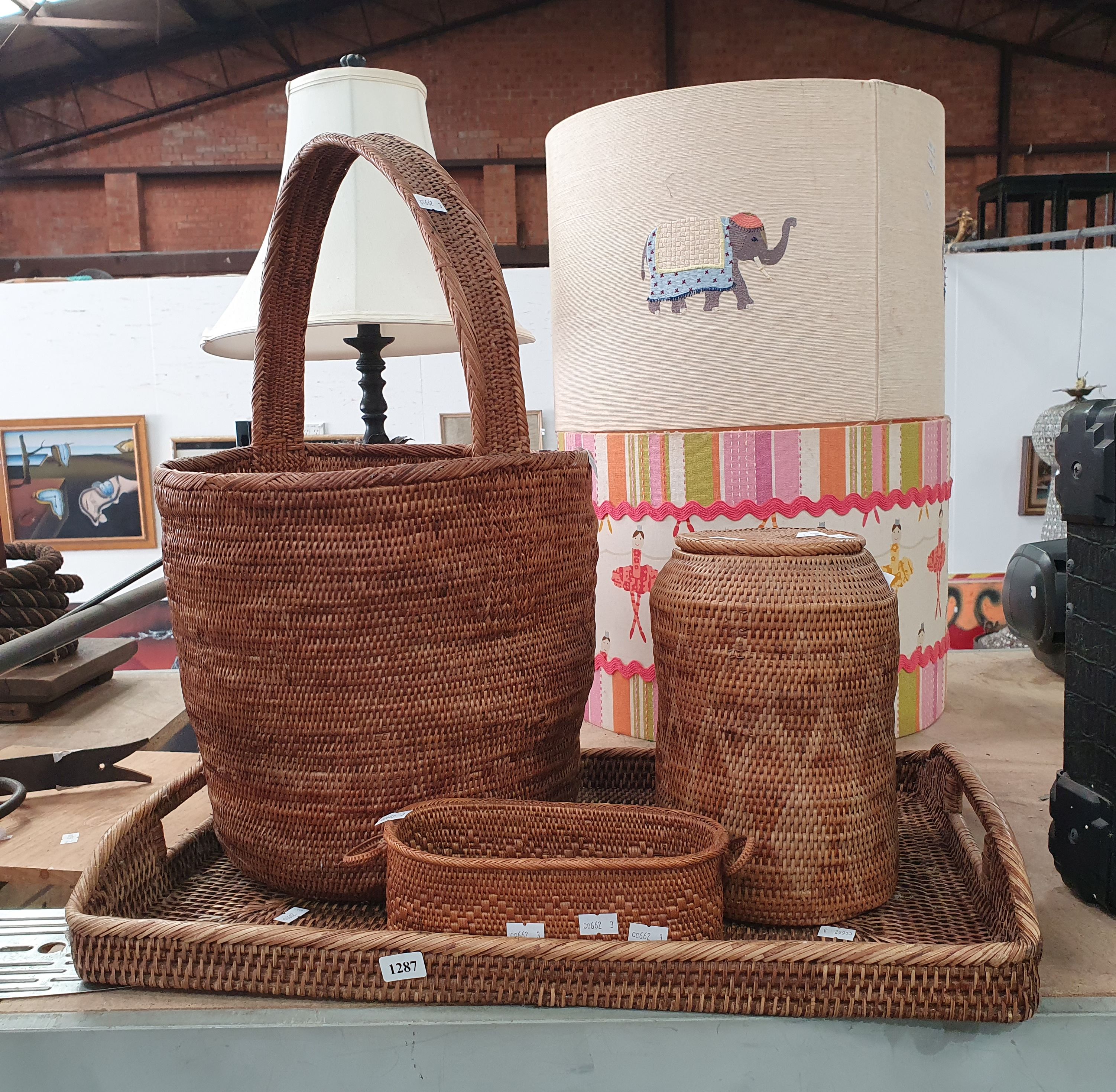 A GROUP OF CANEWARE