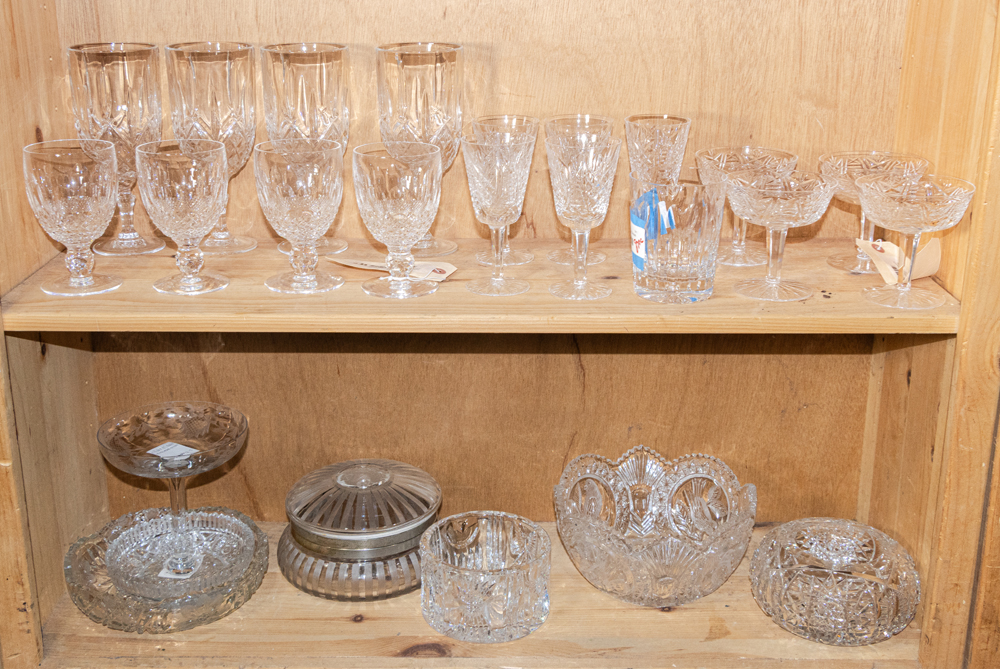 An assembled group of glassware | Clars Auction Gallery