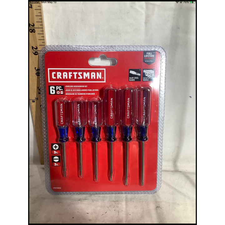 Craftsman 6pc Jewelers Screwdriver Set