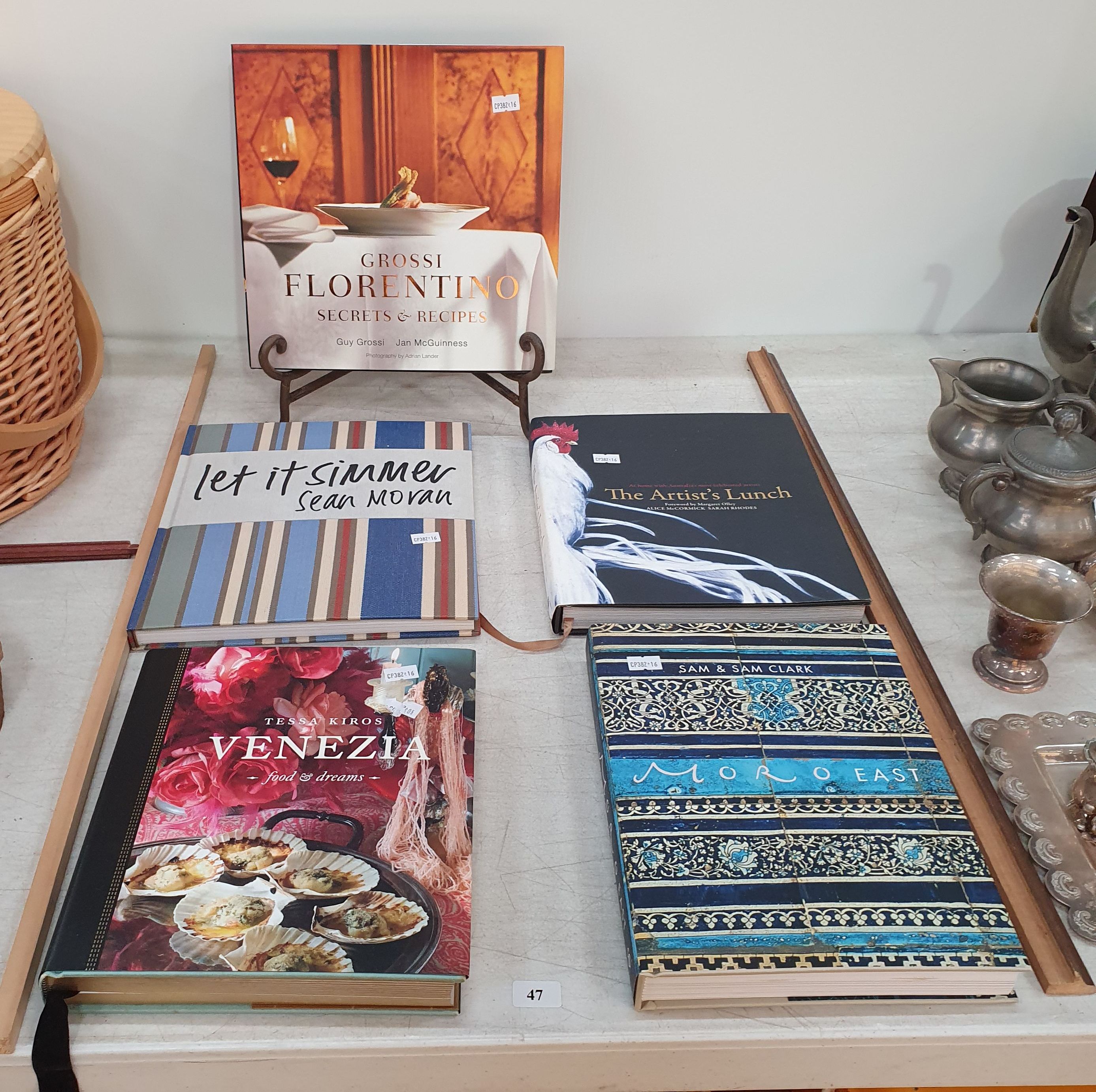 47 · FIVE COFFEE TABLE COOKBOOKS