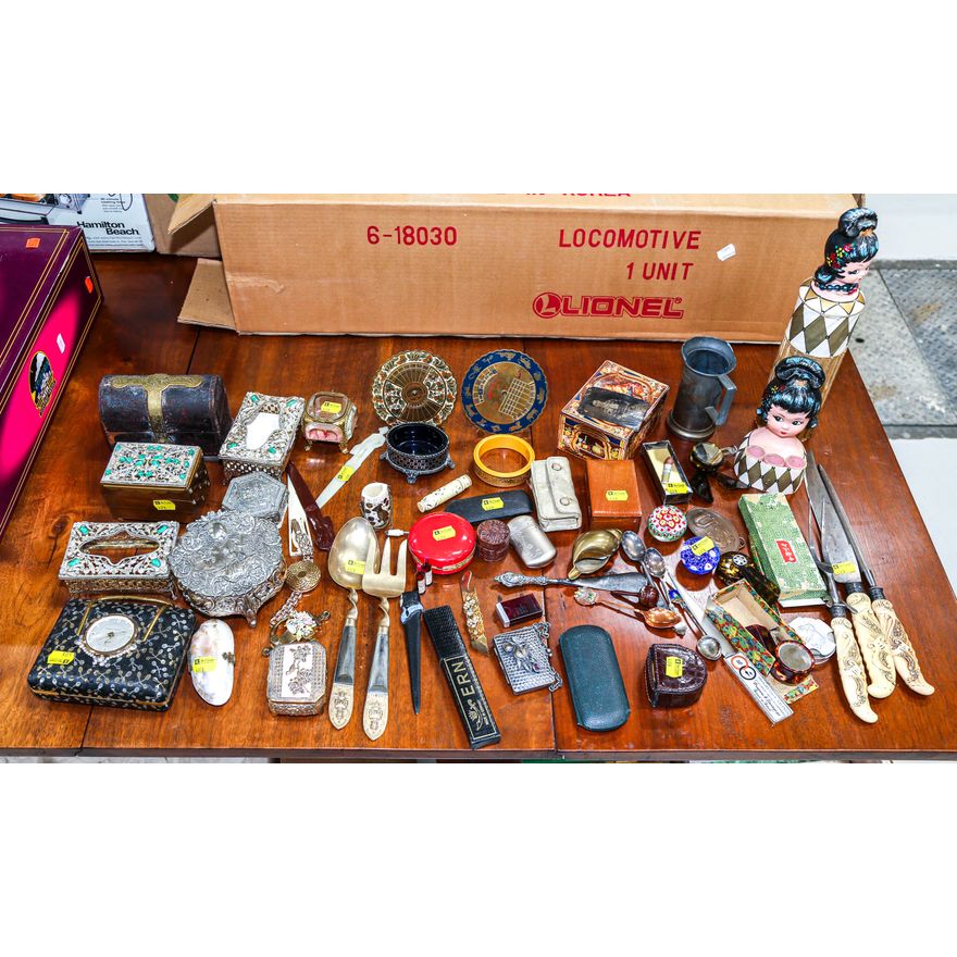 Large Group of Vanity Collectibles & Curios