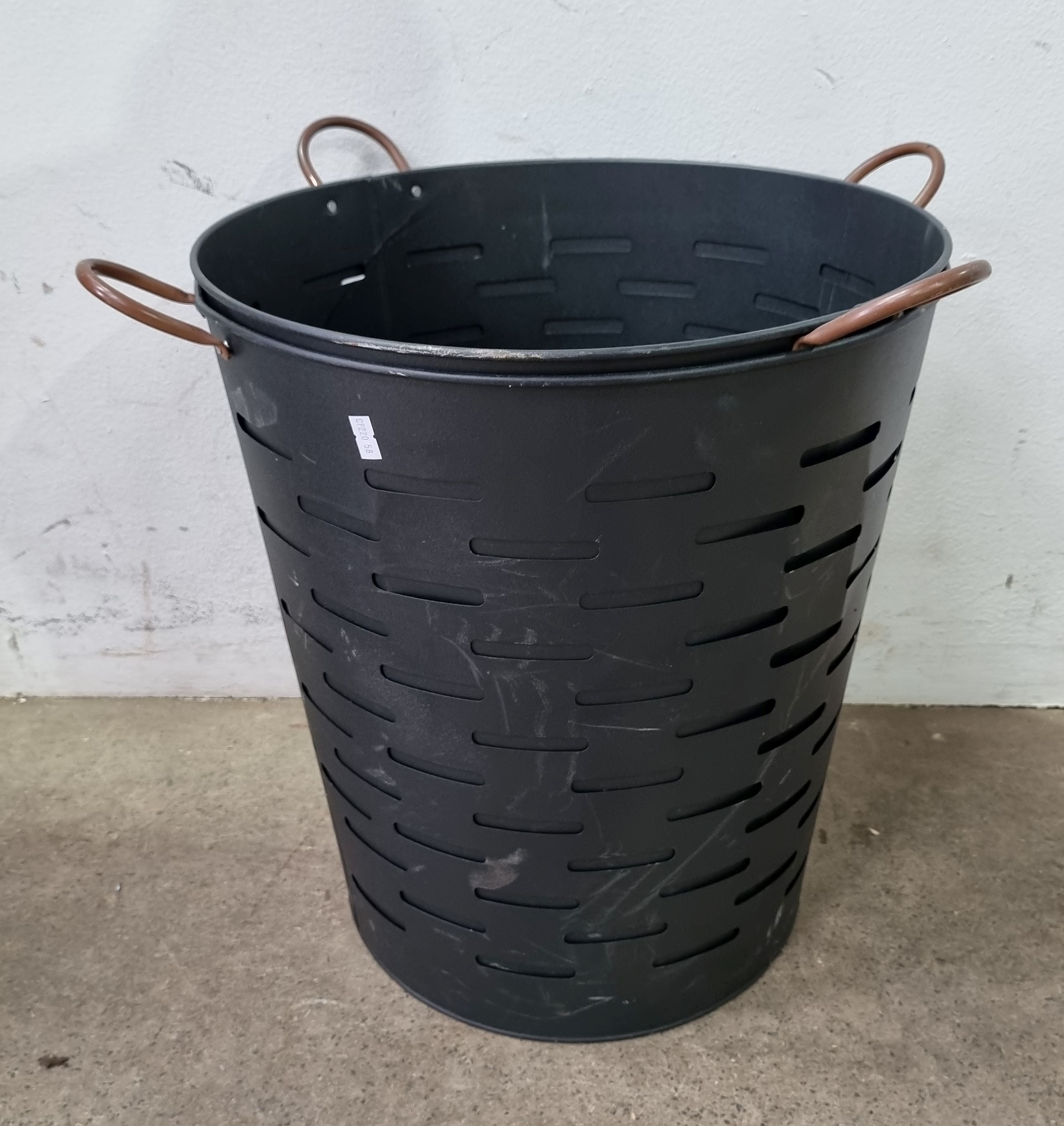 Two Various Metal Buckets