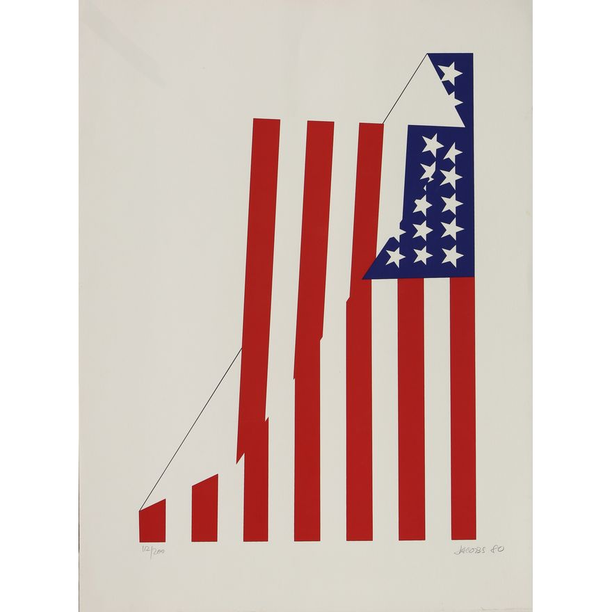 Print, American School (20th century)