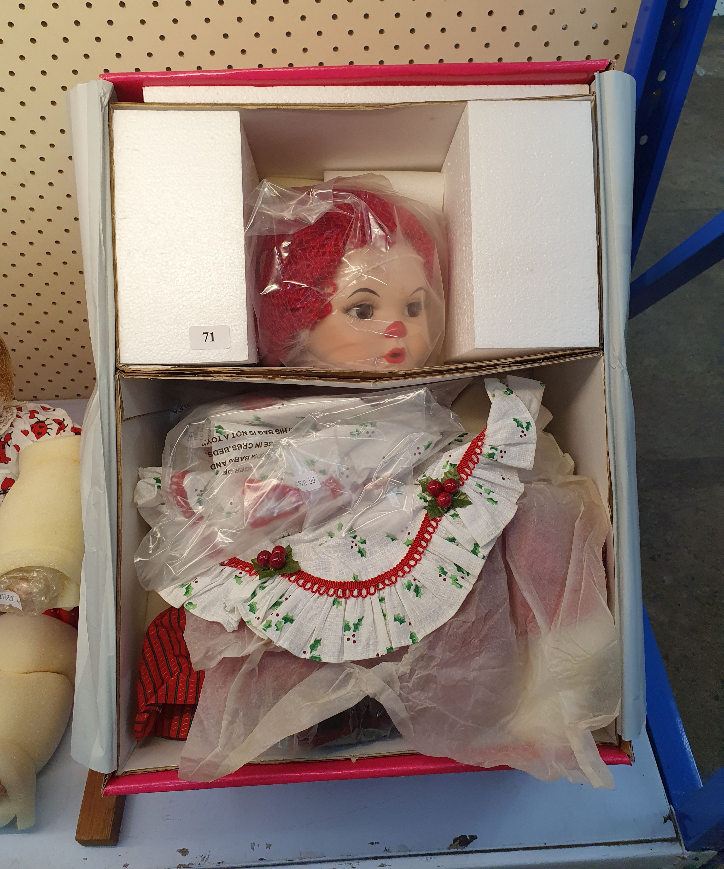 80 · A MARIE OSMOND FINE COLLECTIBLES 'KISSY - MISTLE HO HO HO' DOLL