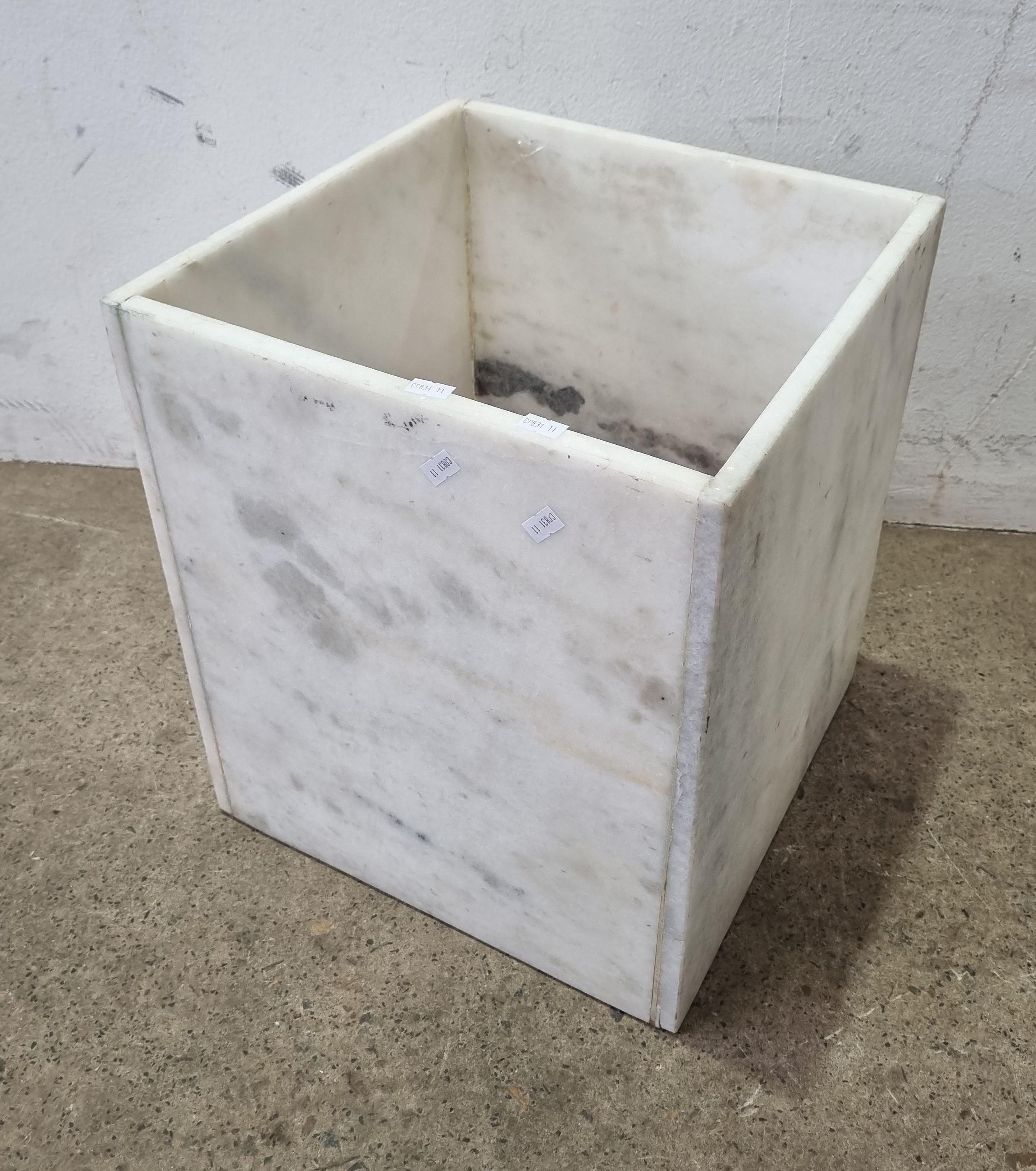 A Marble Plant Pot