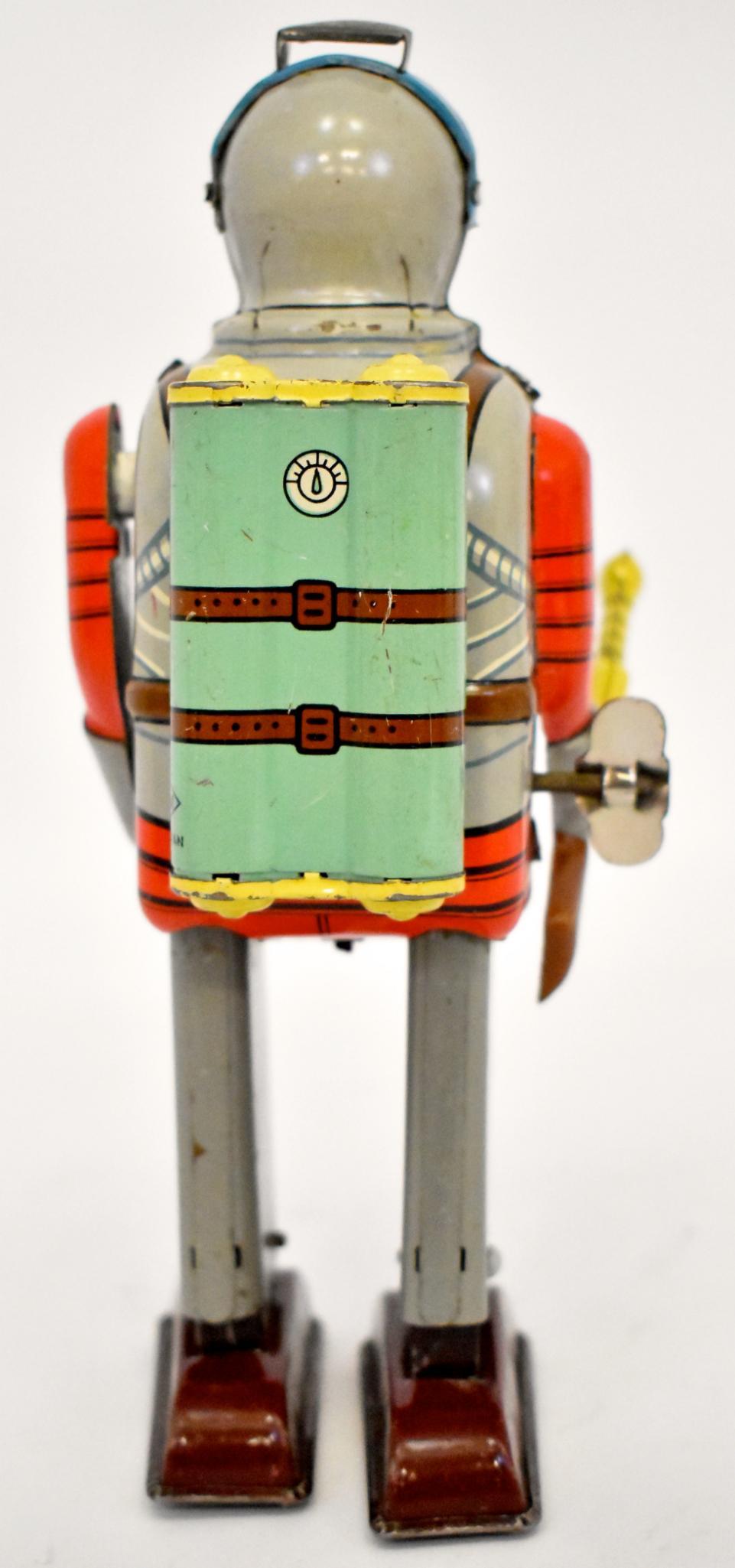 1950's Nomura Space Commando wind-up Tin Toy Robot | Toys Trains 