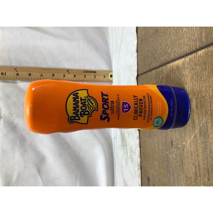 Banana Boat Sport Ultra SPF 15 Sunscreen 8oz EXP 09/25