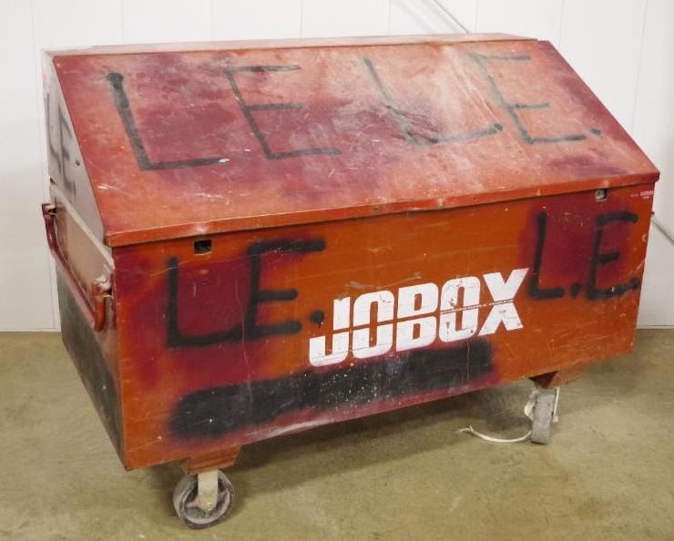 JOBOX Slope Lid Jobsite Box / Tool Chest, Approx. 60