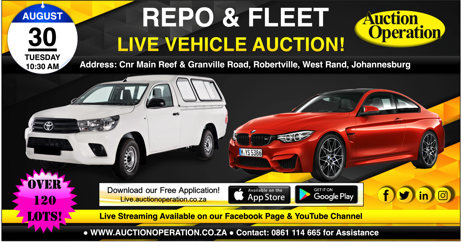 LIVE PUBLIC VEHICLE AUCTION Auction Operation