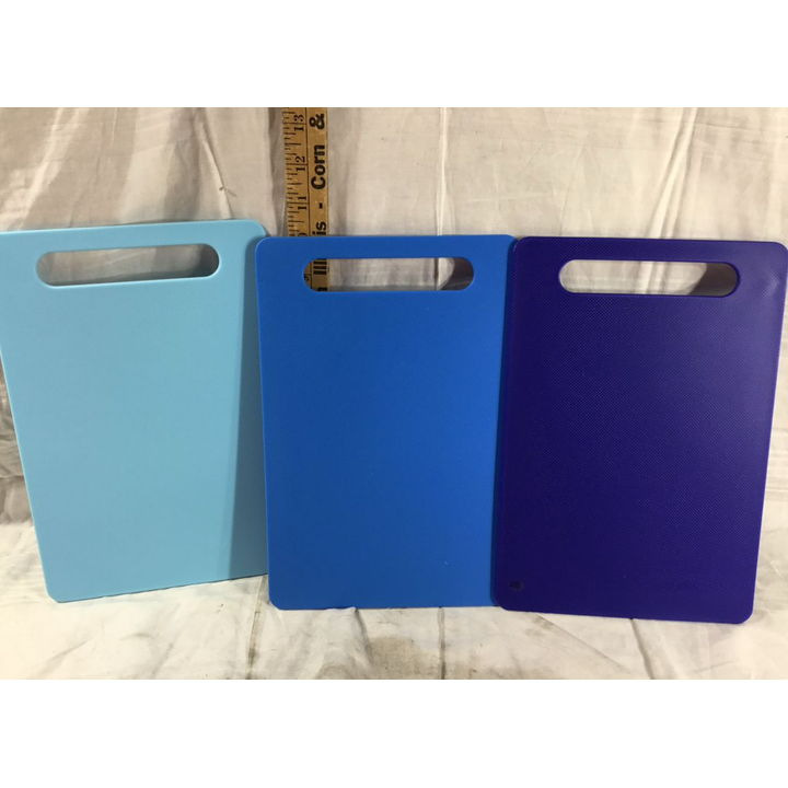 Weight Watchers 3pk Blue Cutting Boards 7-1/2" x 11"