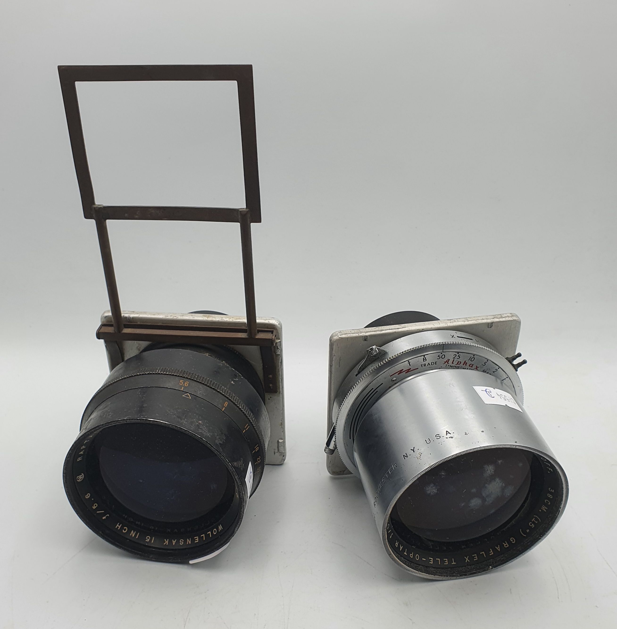 TWO CAMERA LENSES