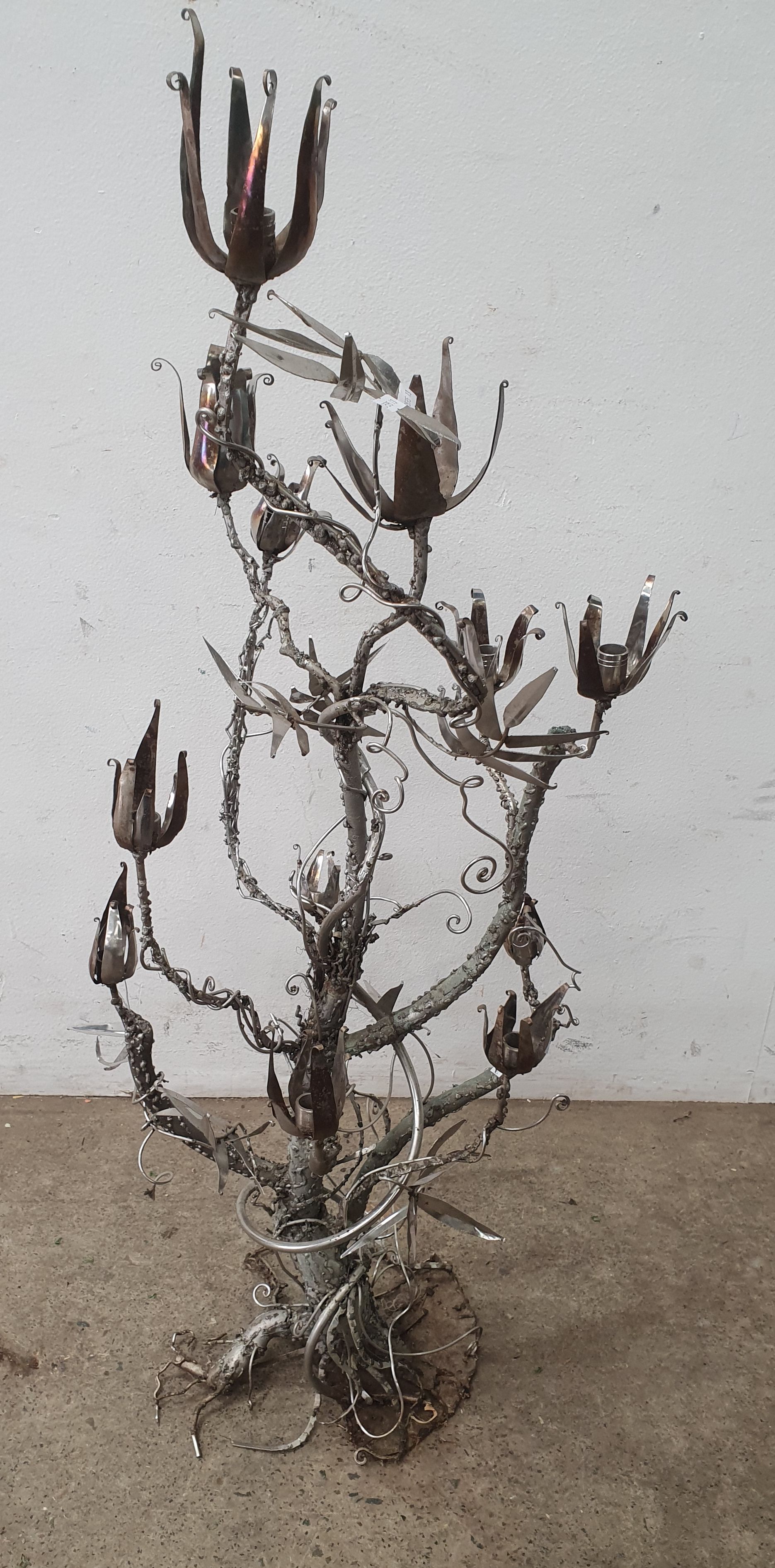 A DECORATIVE CANDELABRA