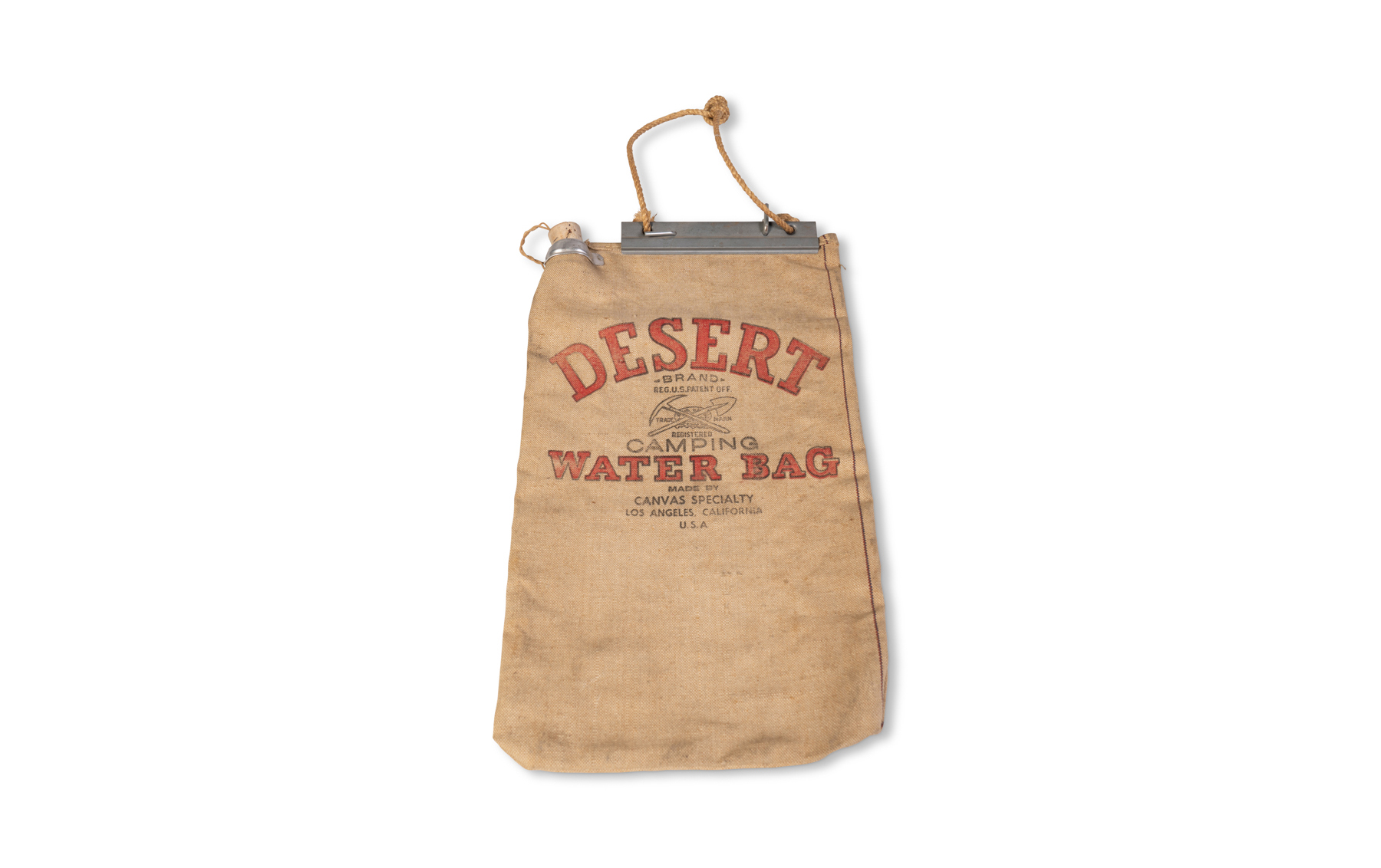 Vintage Desert Water Bag Gooding & Company