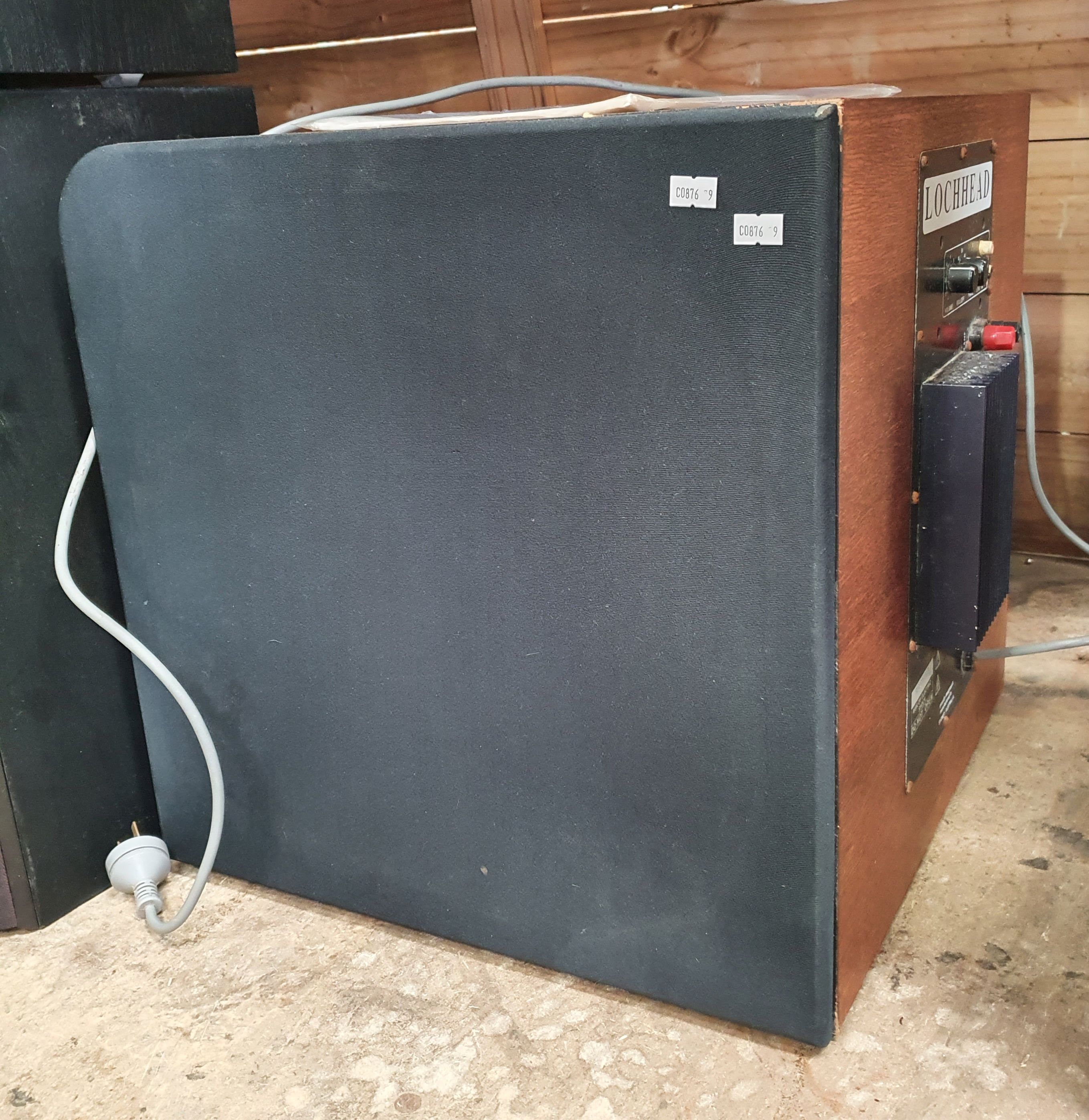Rare & Niche Lochhead Australian Made Sub-Woofer & Manual