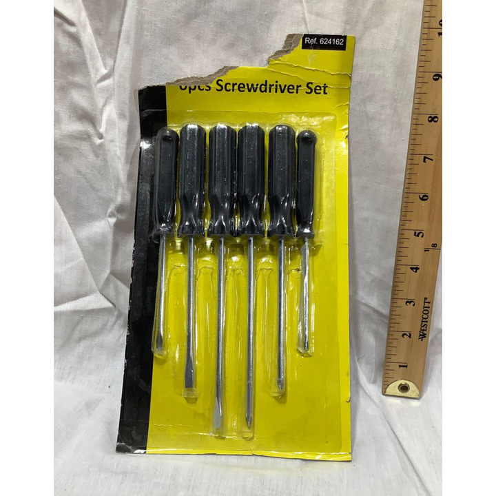 6 Piece Assorted Screwdriver Set
