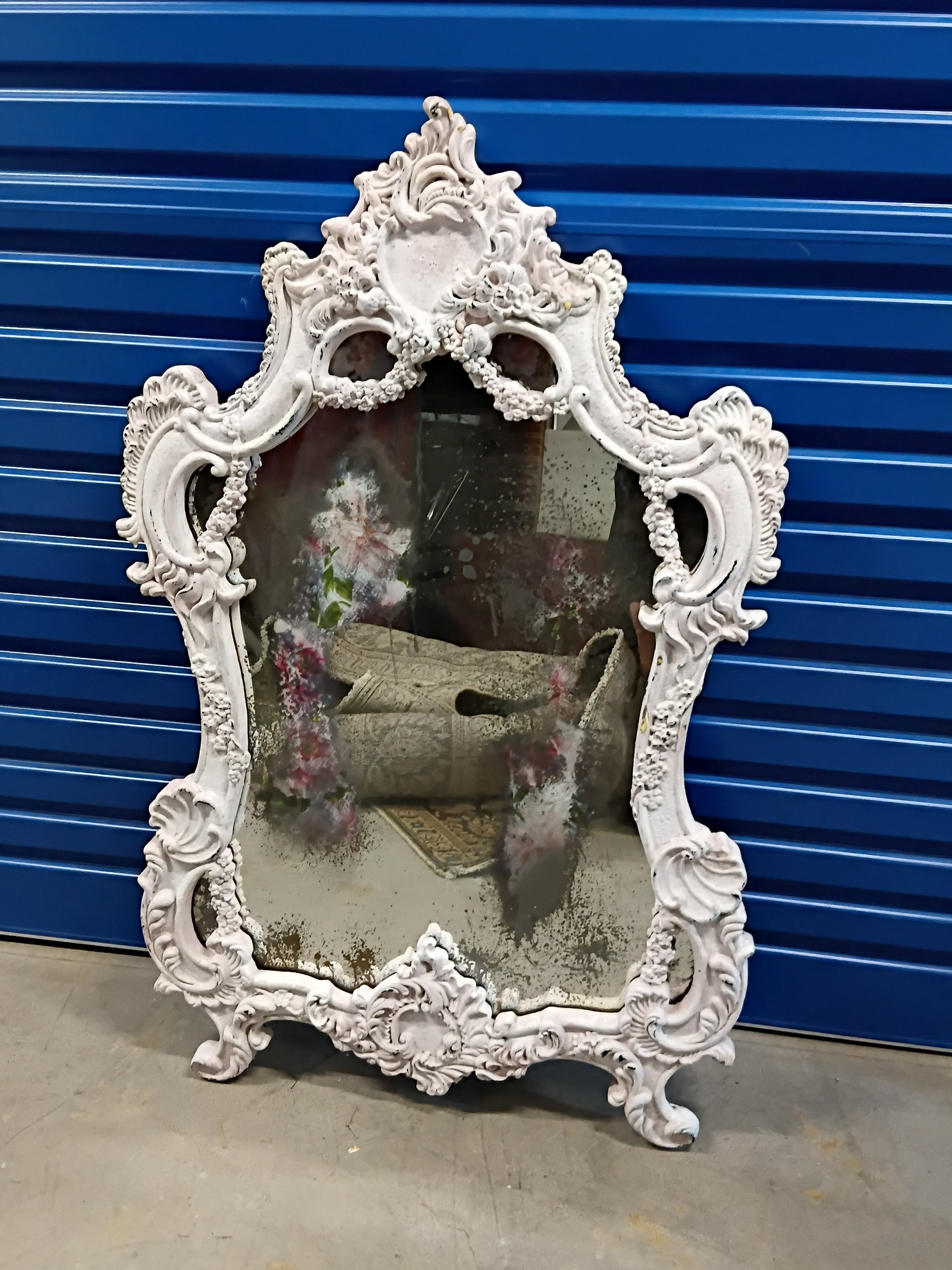 A Baroque Style Wall Mirror