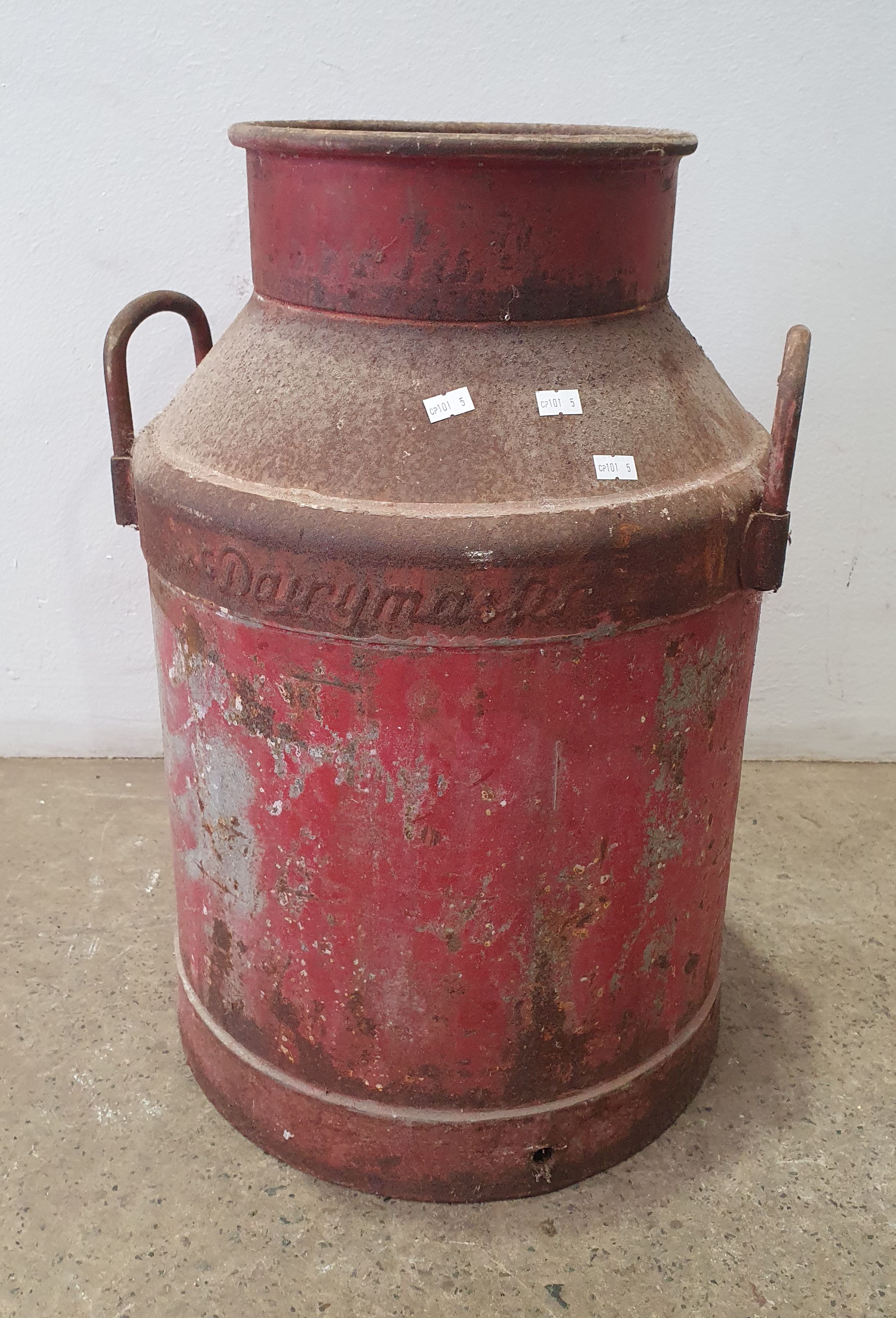 A Metal Milk Churn