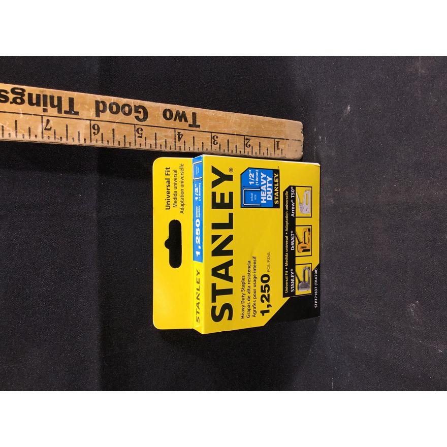 Stanley Heavy Duty Staples Universal Fit 1/2" 1,250ct