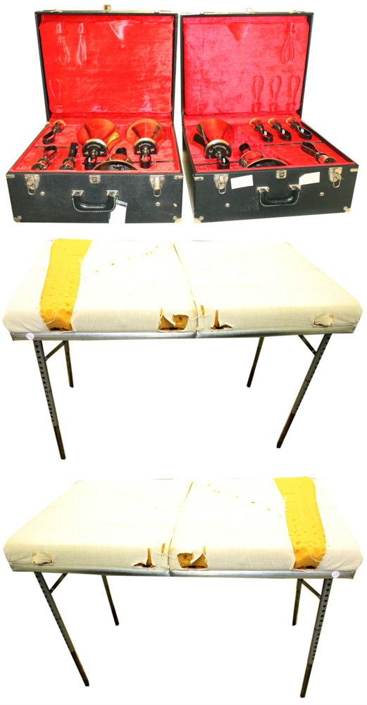 Set of Schulmerich Handbells, with Bell Tables | Kaminski Auctions
