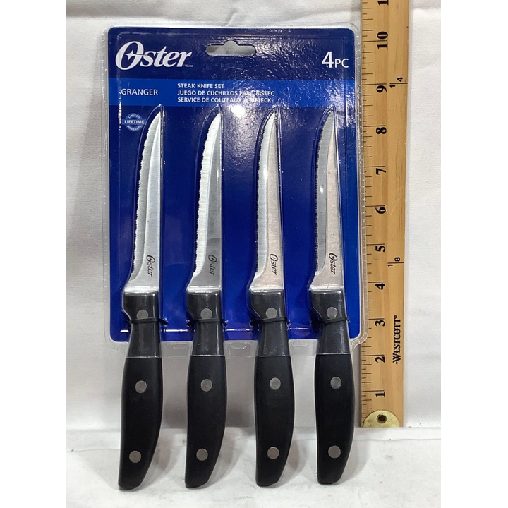 Oster Granger 4 Pc Steak Knife Set
