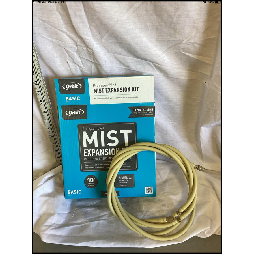 Orbit Preassembled Mist Expansion Kit- Requires Basic Mist Cooling Kit, 10ft Of Mist-- S
