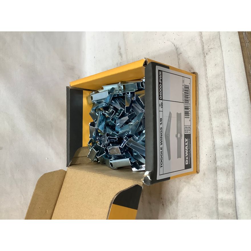 100ct DeWalt Toggle Wings 1/8 04000-PWR