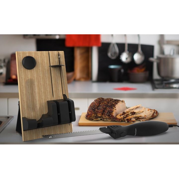 Classic Cuisine Electric Carving Knife Set- In Box
