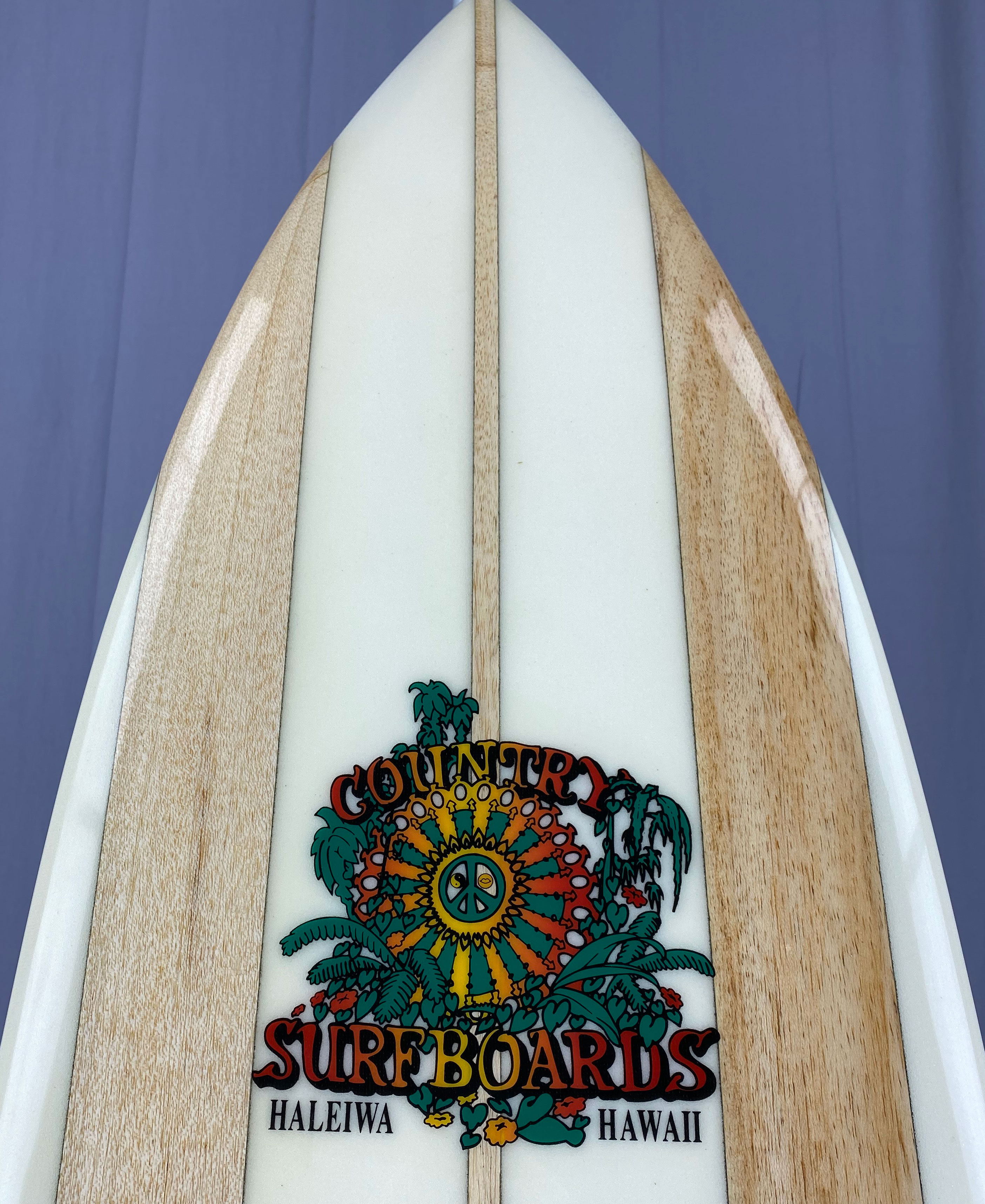 Tiger Espere's 8' Country Surfboards North Shore Gun | California 