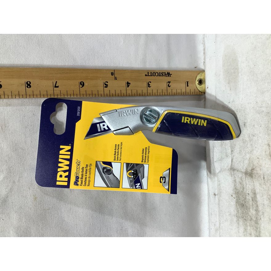 Irwin Pro Touch Fixed Blade Utility Knife