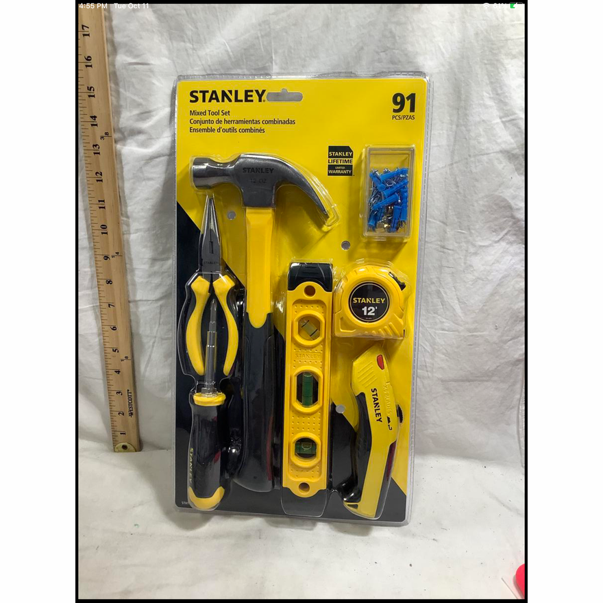 Stanley 91pc Mixed Tool Set
