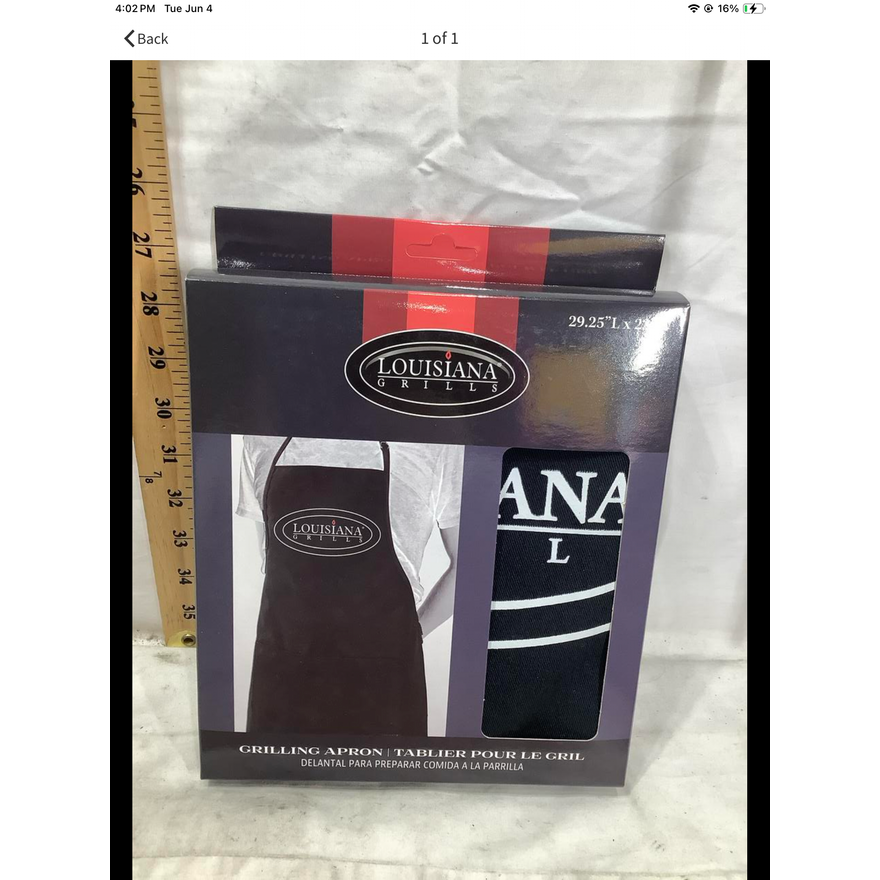 Louisiana Grills Grilling Apron 29.25"x23"