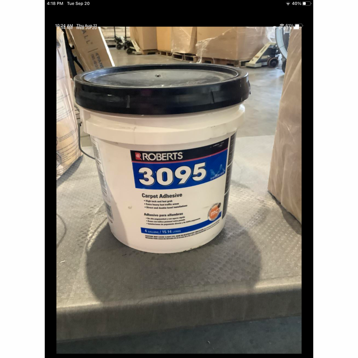 Roberts 3095 Carpet Adhesive 4-Gal