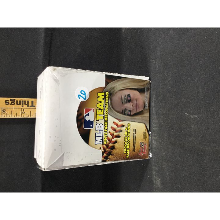 MLB Vinyl Face Decorations (Pack of 6)