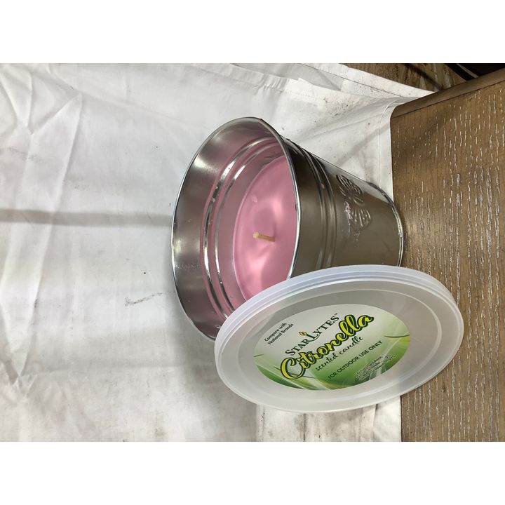 Starlytes 15oz Citronella Scented Candle
