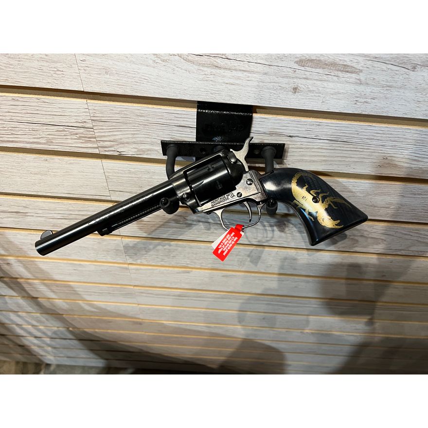 BB'S SPECIAL!! Heritage Rough Rider Gold Scorpion .22LR Revolver w/ 6-1/2'' Barrel