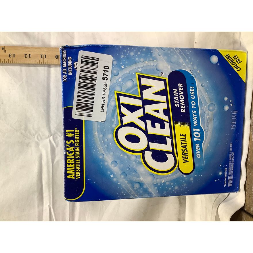 Oxi Clean Versatile Stain Remover 7.22lbs (Inside Bag Has Not Been Opened)
