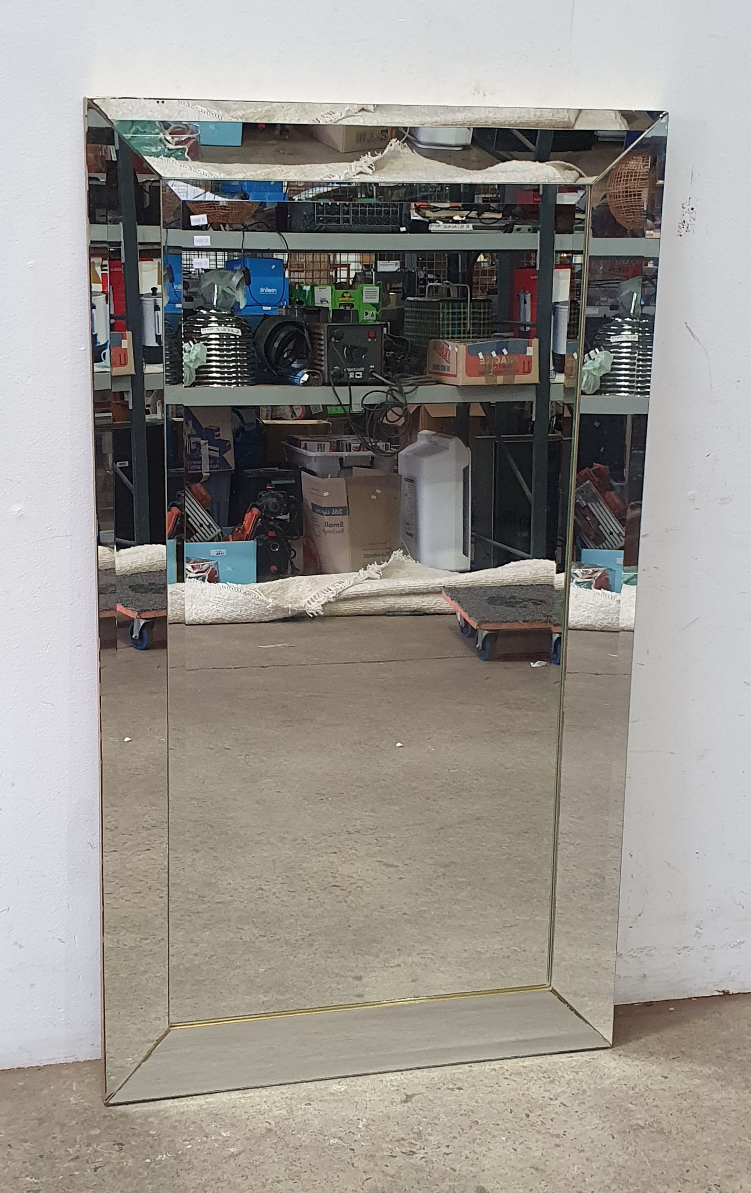 A Large Bevelled Mirror