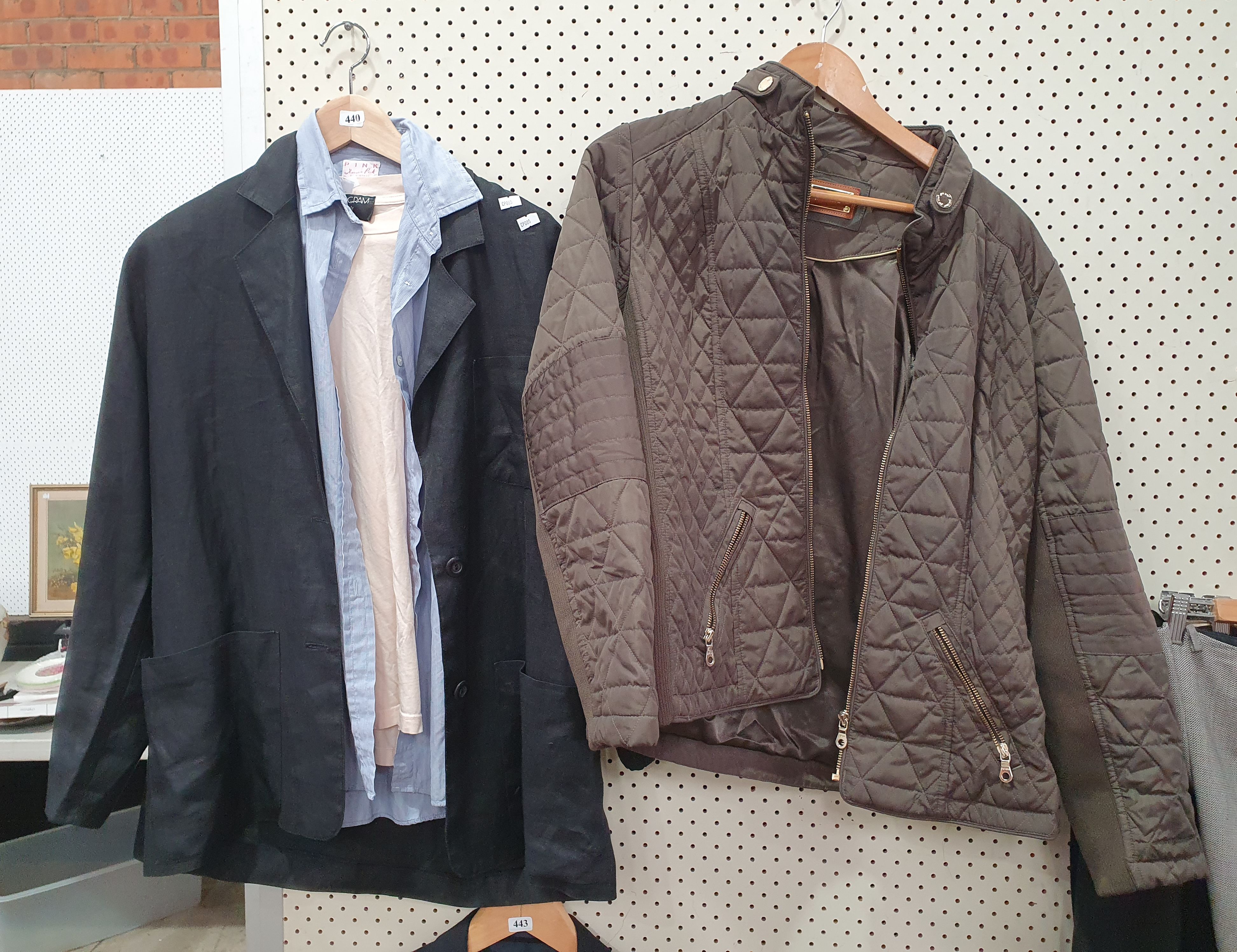 A GROUP OF VARIOUS CLOTHING ITEMS